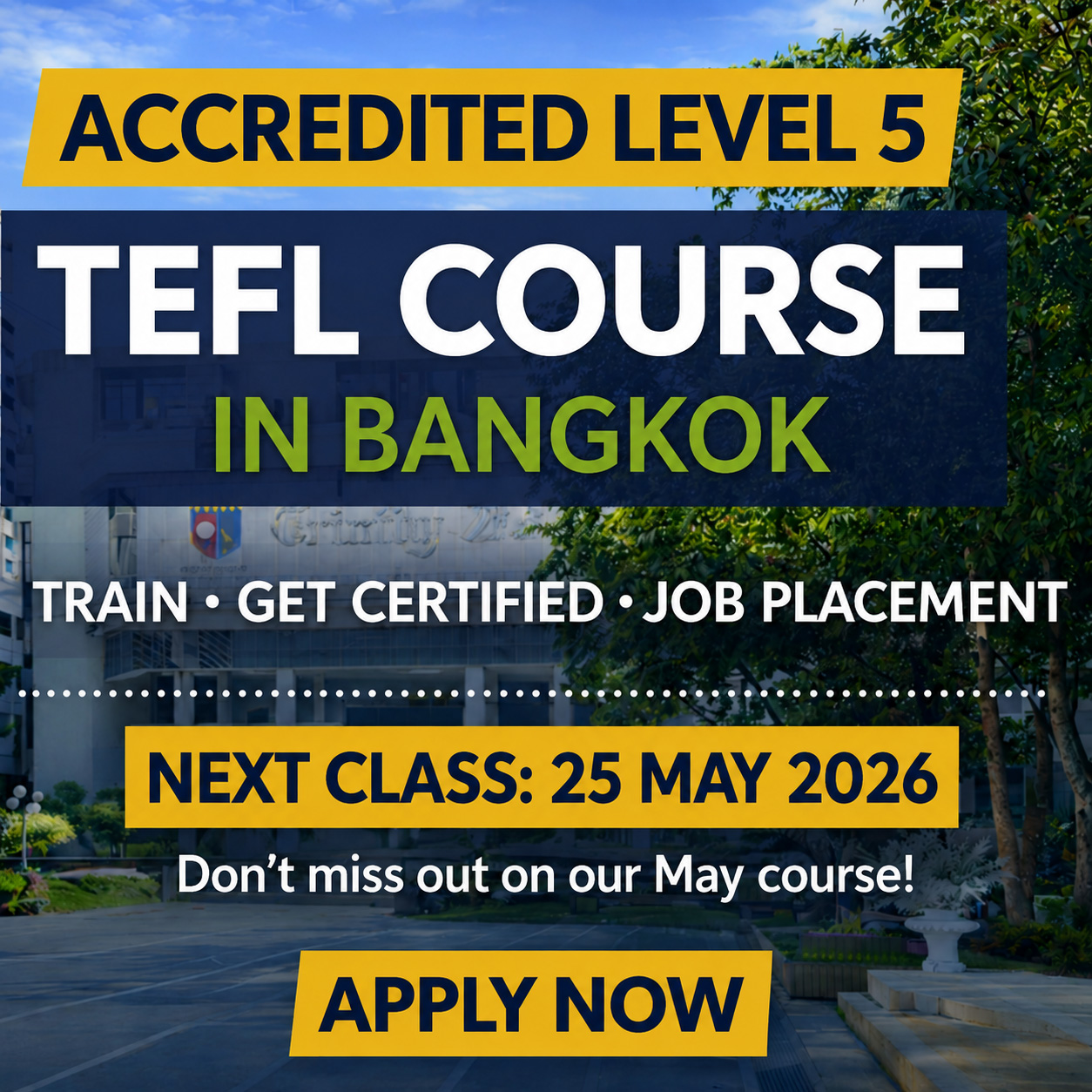 Book a TEFL course